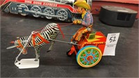 Galop 852 Carnival Cowboy windup toy with