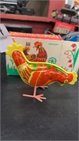 Pecking Chicken windup toy with original box. No