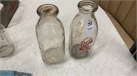 Reed’s Dairy glass milk bottle