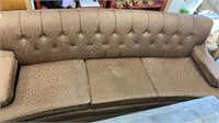 6 foot curved couch
