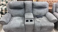 Electric reclining love seat