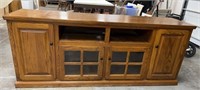 Mission Front TV Stand Cabinet