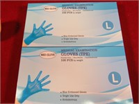 Medical Exam Gloves- 2 Boxes NEW