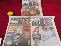 3 Winston Cup Scene Newspapers 1993