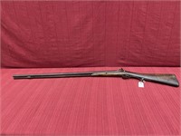 Chance black powder double barrel 12 bore shotgun