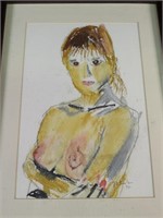 Watercolor Painting- Dated 1996- Signed