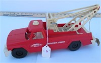 Topper Corp. Emergency Service Plastic Tow Truck.