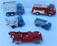 (5) Various Metal Trucks Including Linsey 1980