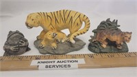 2" Tigers and 1.5" Frog
