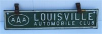 Louisville Automobile Club Green AAA Metal