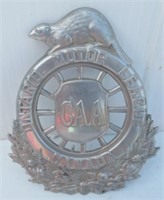 CAA Ontario Motor League of Canada Plaque.