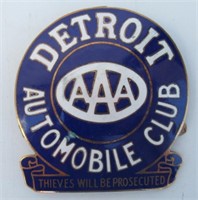 AAA Detroit Automobile Club "Thieves Will Be