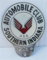 AAA Automobile Club of Southern Indiana Plate