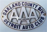 AAA Oakland County DIV. Detroit Auto Club