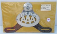 NOS AAA of Florida Booster Member Circa 1940's or