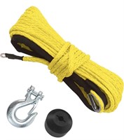 New TYT 3/16" x 50ft Synthetic Winch Rope, 7