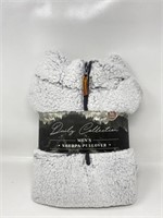 New Mens Daily Collections Sherpa Pullover XL
