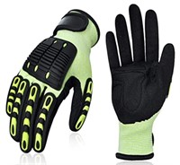 New Heavy Duty Mechanic Work Gloves with Grip,
