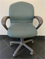 Green Swivel Office Chair