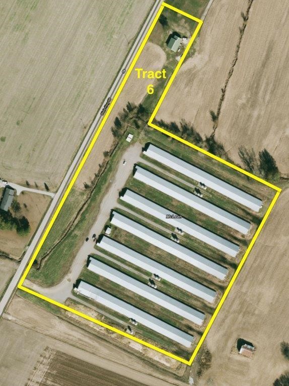 7 POULTRY FARMS-50 BROILER HOUSES