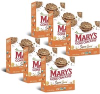 New Mary's Gone Crackers Super Seed Crackers,