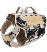 New TIELTFOUR Tactical Dog Harness, Military Dog