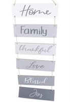 New Faithful Finds Wooden Wall Home Decor Sign