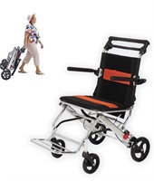 New Folding Transport Wheelchair, Ultralight