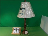 Lamp 29.5" T (Works) New Shade