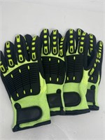 New Two Pairs of Heavy Duty Mechanic Gloves, Size