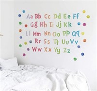 New ABC Wall Stickers Alphabet Wall Decals for