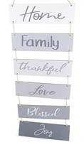 Faithful Finds Wooden Wall Home Decor Sign with