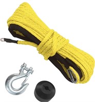 TYT 3/16” x 50ft Synthetic Winch Rope, 7700lb