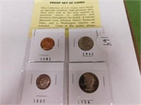 Collection Of US Coins Struck On Specially -