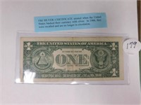 Old Silver Certificate Series 1957 B