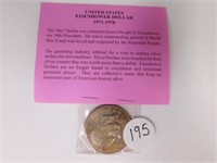 US Eisenhower Dollar 1972
