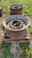 Steel Tractor Rims and Hubs