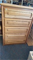 5 Drawer Dresser Lift Top Jewelry Chest