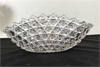 PRESSED GLASS BOWL