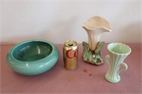 McCoy, USA & other Vases