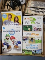 FLAT FULL OF WII GAMES