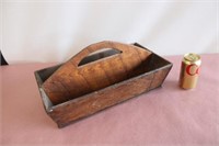 17" Wooden Divided Box