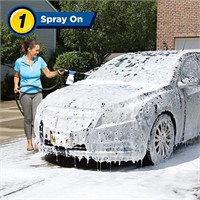 Ontel Car Wash Cannon Foam Blaster Hose Nozzle
