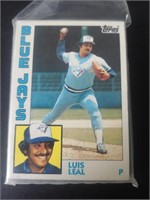 JAYS TEAM SETS 87 GLOSSY FLEER AND 84 TOPPS
