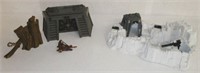 2 Star Wars Playsets Hoth Imperial & Endor Attack