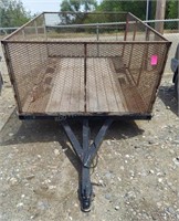 Utility Trailer with Sides