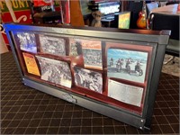 2ft x 1ft Framed Harley Davidson Display