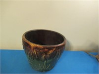 r.r. p co Roseville Pottery Flower Pot # 1400
