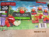 Apple & Eve juice 36 pack