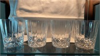 Wedgwood Crystal Set of 4. 4inches